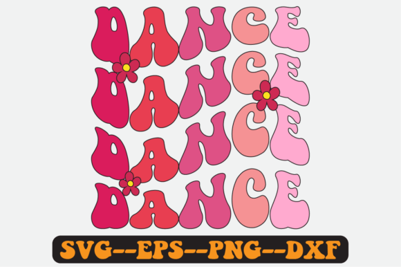Dancing Quote Retro Svg Design