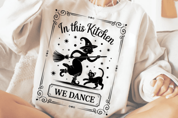 In This Kitchen We Dance SVG Design