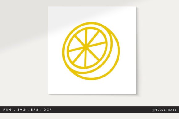 Lemon SVG Cut File Clipart PNG