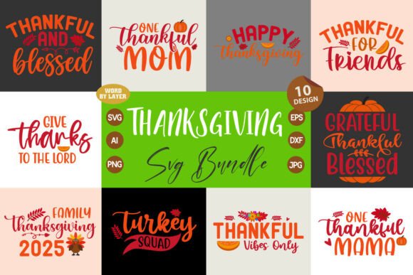 Thanksgiving SVG Bundle Vol. 4.2